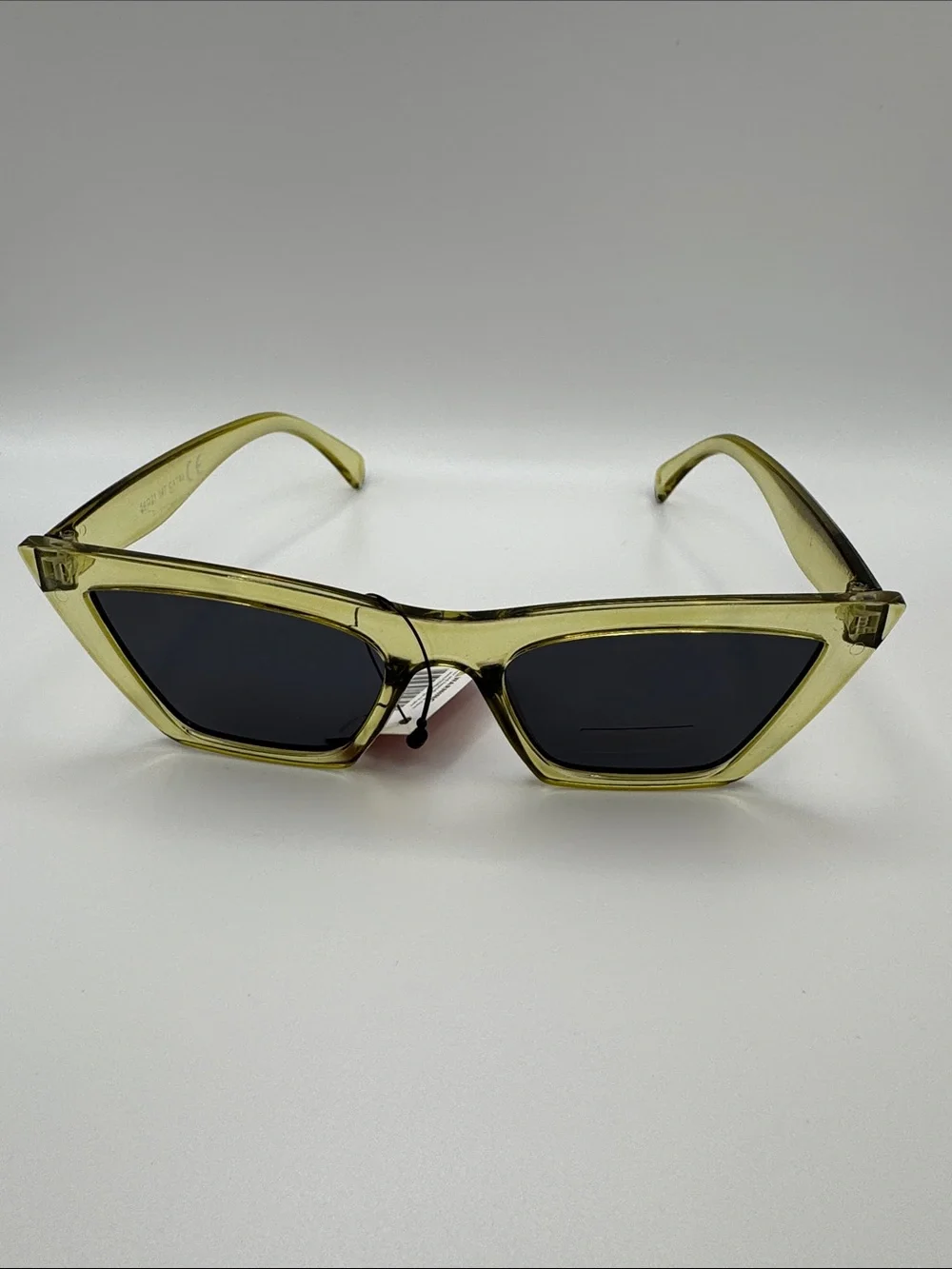 Retro Cat-Eye Olive Green Women's Sunglasses